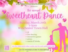 Flier for Sweetheart Dance - Spring Fling